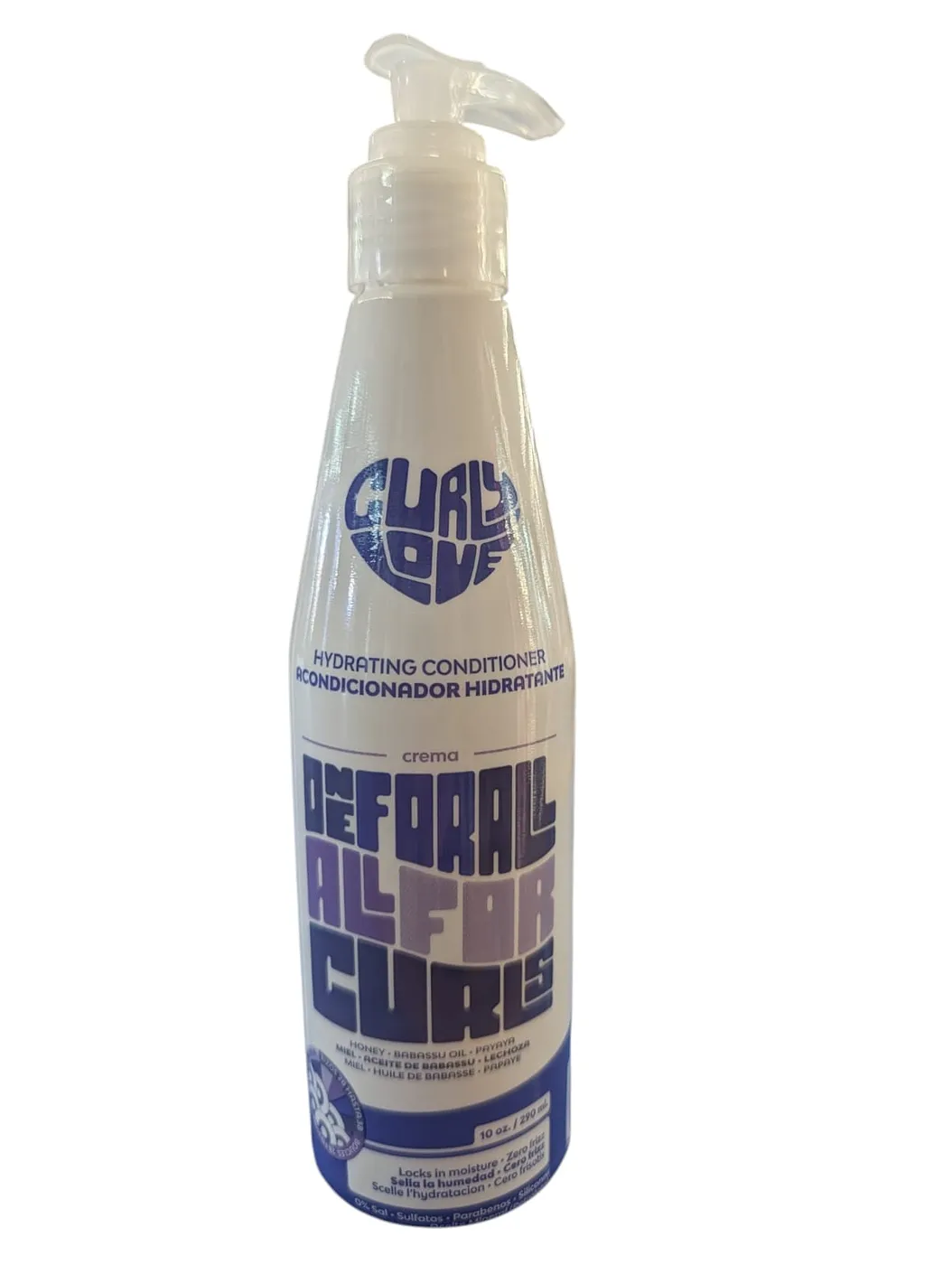 ACONDICIONADOR HIDRATANTE CURLY LOVE 10 OZ