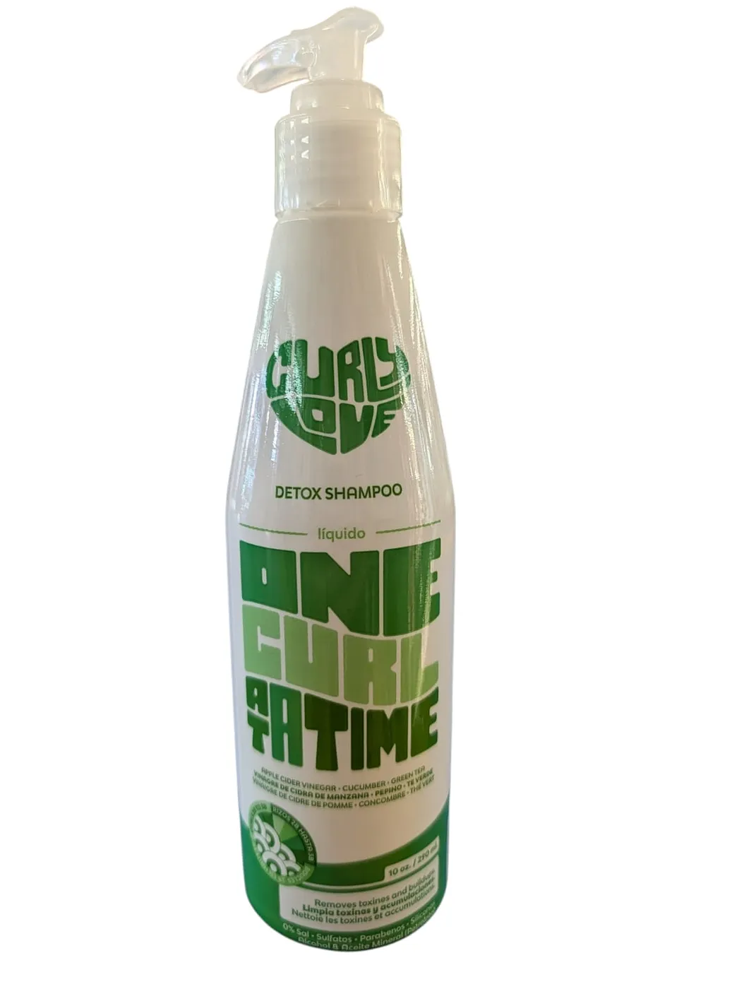 SHAMPOO DETOX CURLY LOVE 10 OZ