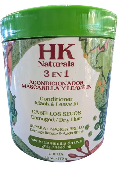 TRATAMIENTO HK NATURAL ACEITE SEMILLA UVA 13 OZ