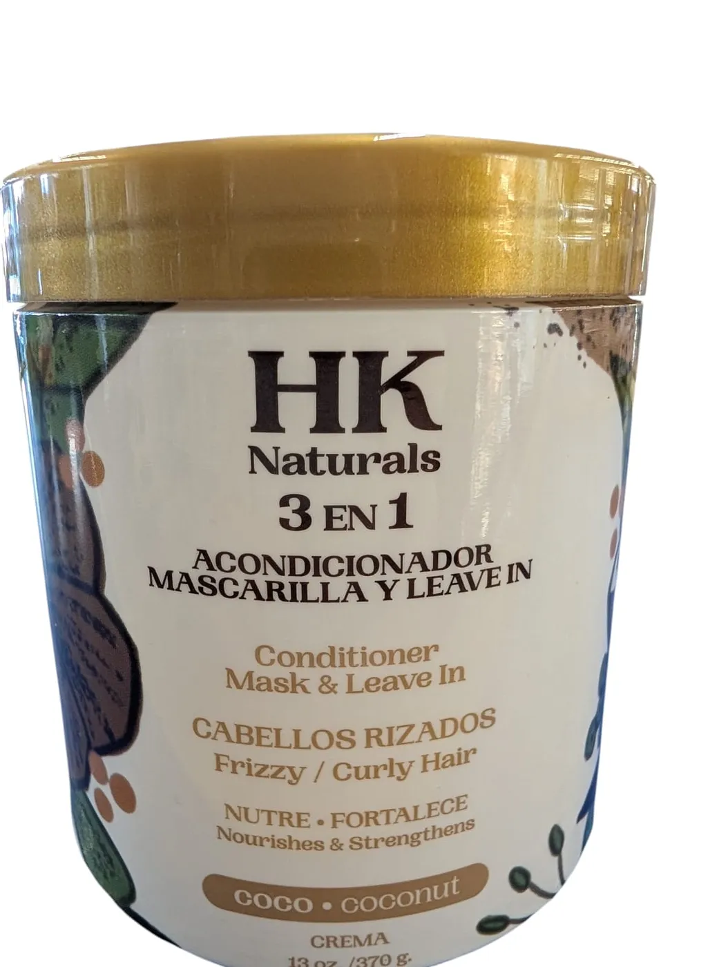 TRATAMIENTO HK NATURALS COCO 13 OZ