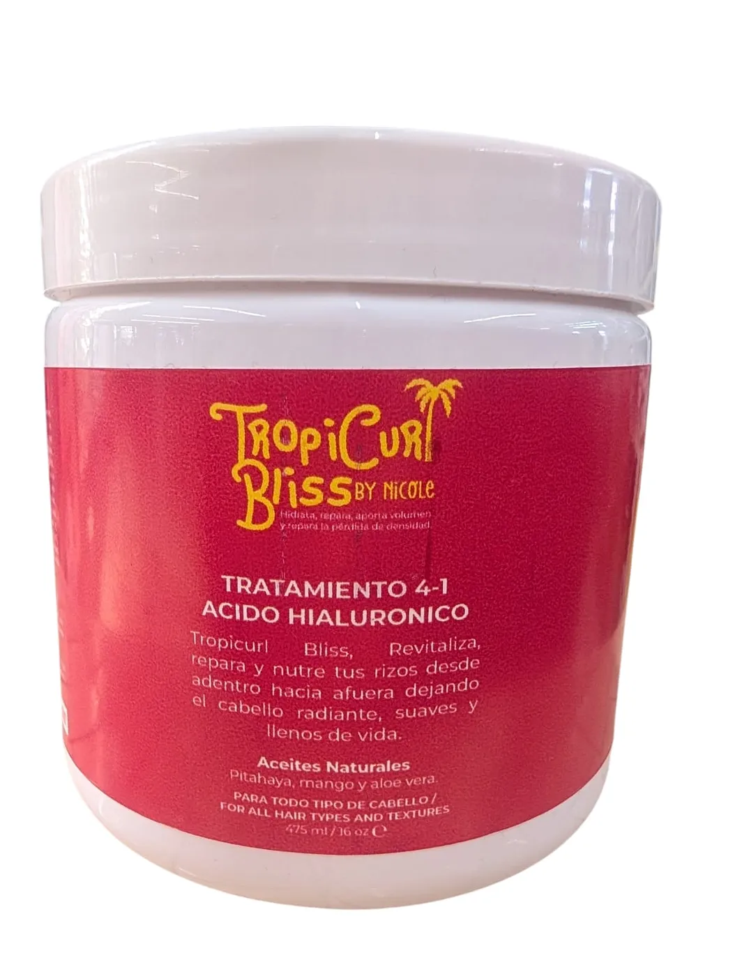 TRATAMIENTO TROPICURL BLISS PAJONUA 16oz