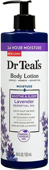 DR TEAL'S LOCION LAVANDA 18 OZ