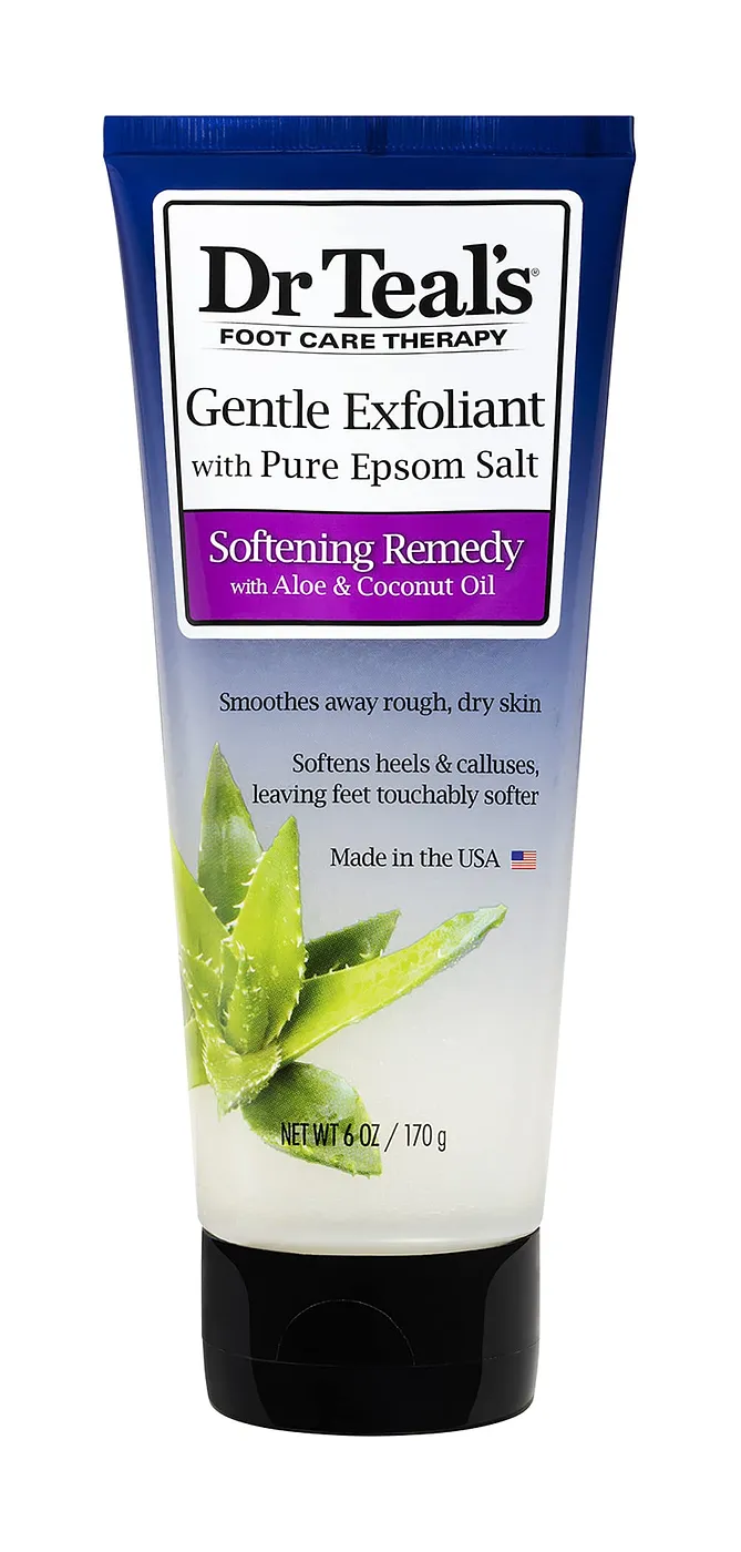 DR TEAL'S FOOT SCRUB EPSOM SALT 6 OZ