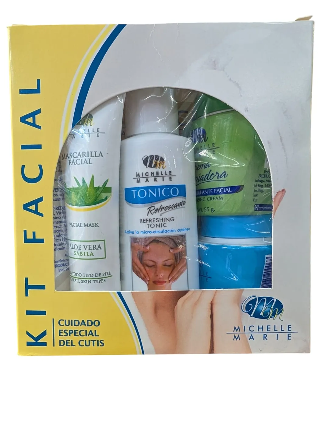 KIT FACIAL MICHELLE MARIE 6UNID