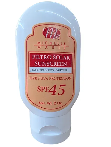 FILTRO SOLAR TUBITO SPF45 MICHELLE MARIE