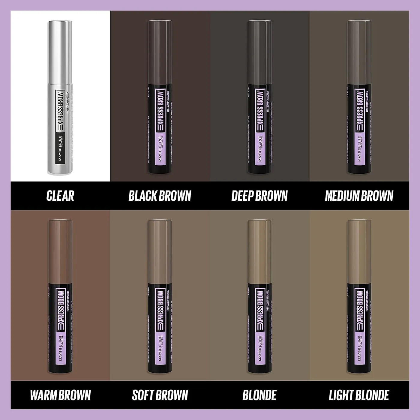 MAYBELLINE BROW FAST SCULP DEEP BROWN 260