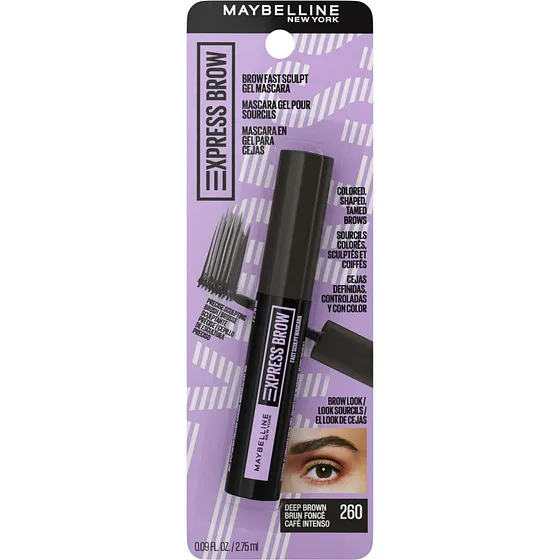 MAYBELLINE BROW FAST SCULP DEEP BROWN 260