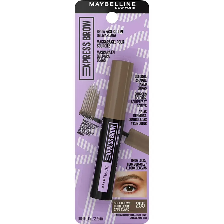 MAYBELLINE BROW FAST SCULP SOFT BROWN 255