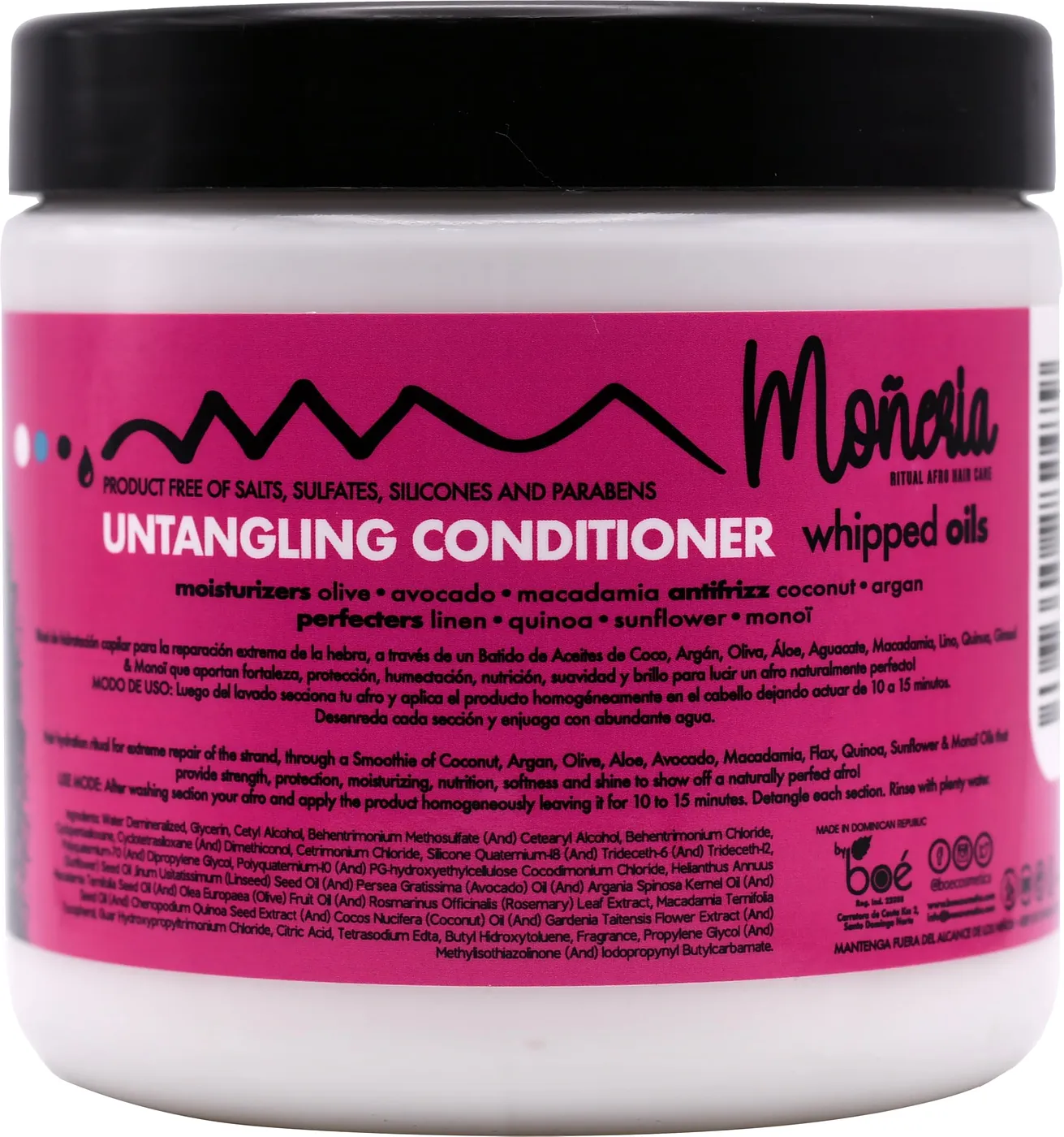 ACONDICIONADOR MONERIA DESENREDANTE 16oz