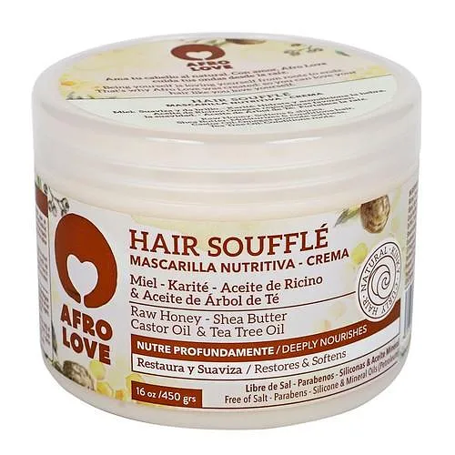 AFRO LOVE MASCARILLA SOUFLE 16 OZ