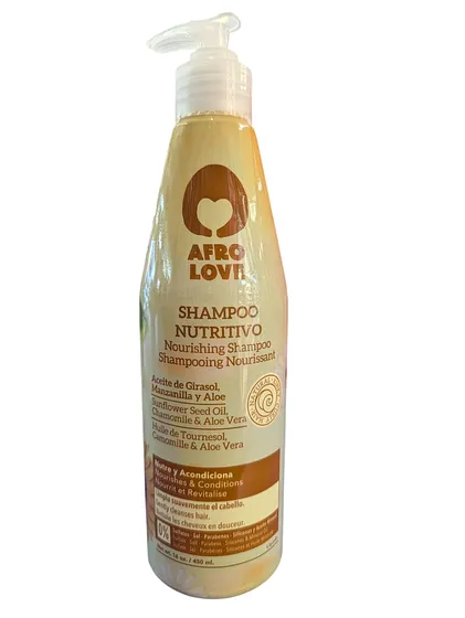 AFRO LOVE SHAMPOO NUTRITIVO 16 OZ