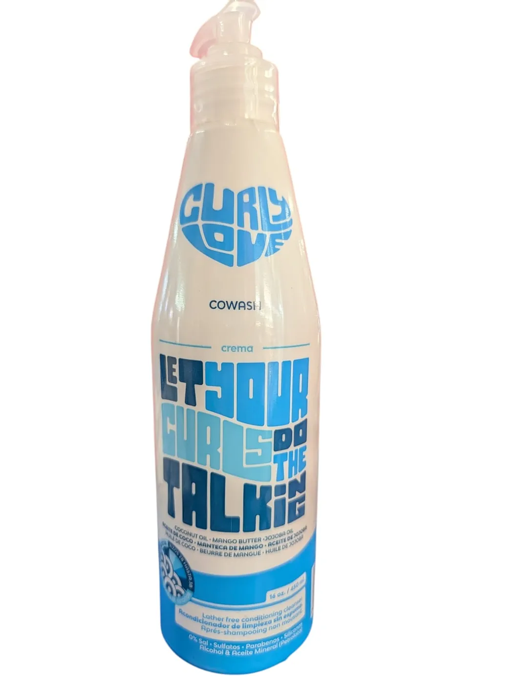 CO-WASH CURLY LOVE 16 OZ