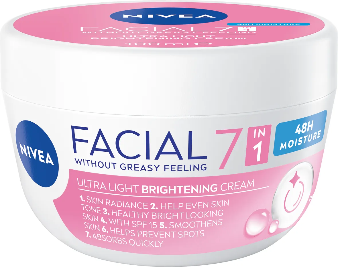 NIVEA CUIDADO ACLARADO NATURAL 100ML