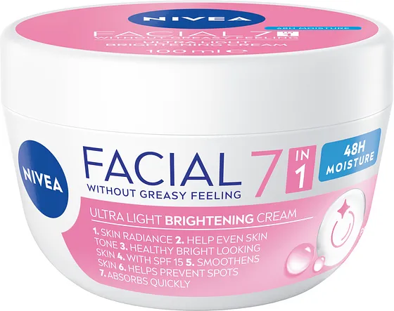 NIVEA CUIDADO ACLARADO NATURAL 100ML