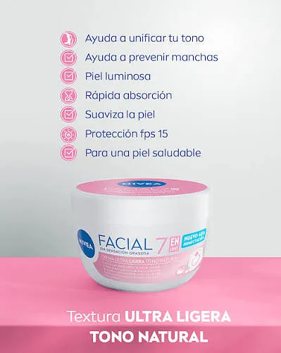 NIVEA CUIDADO ACLARADO NATURAL 100ML