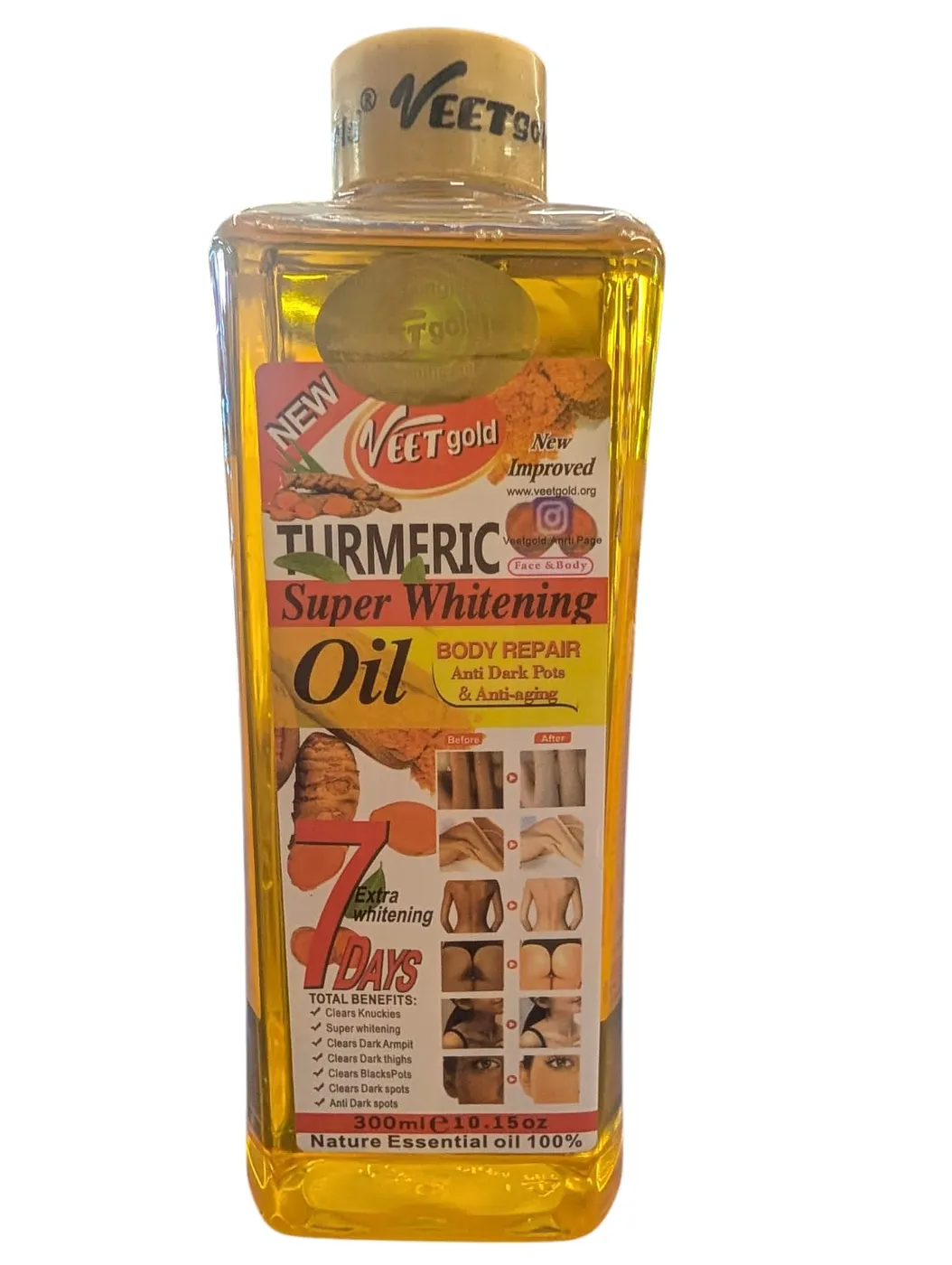 ACEITE TURMERIC BLANQUEADOR 200ML