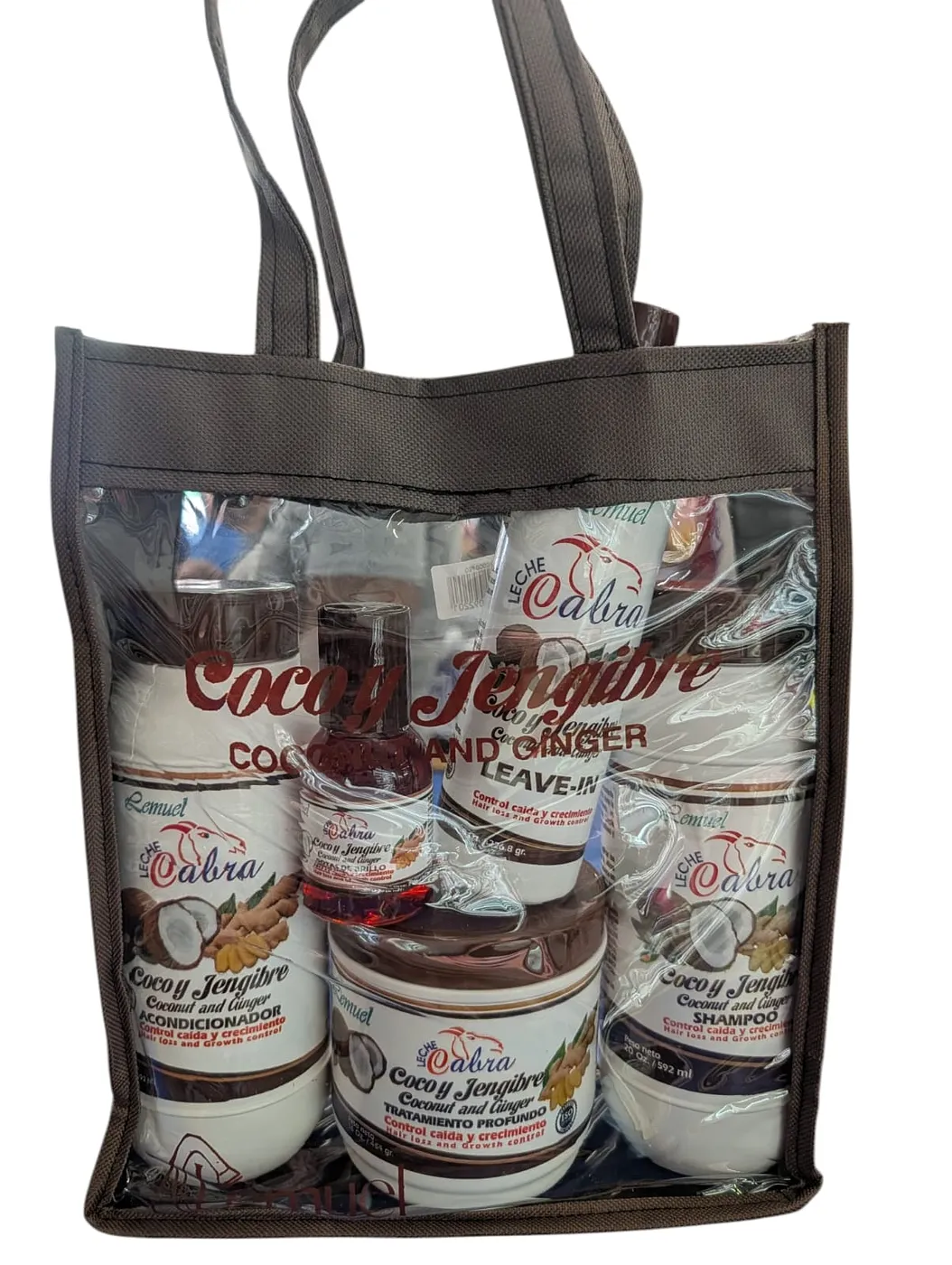 BOLSO 5 PROD COCO Y JENGIBRE PEQ