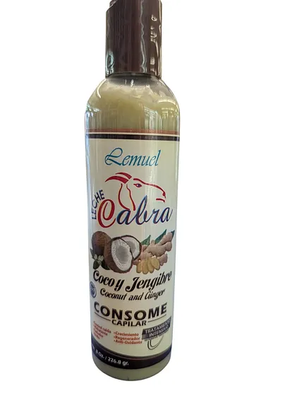 CONSOME COCO Y JENGIBRE LEMUEL 8 OZ