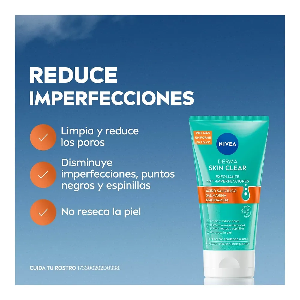 NIVEA DERMA SKIN CLEAR EXFOLIANTE 150ML