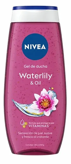 NIVEA DEL DUCHA WATERLILY 250ML