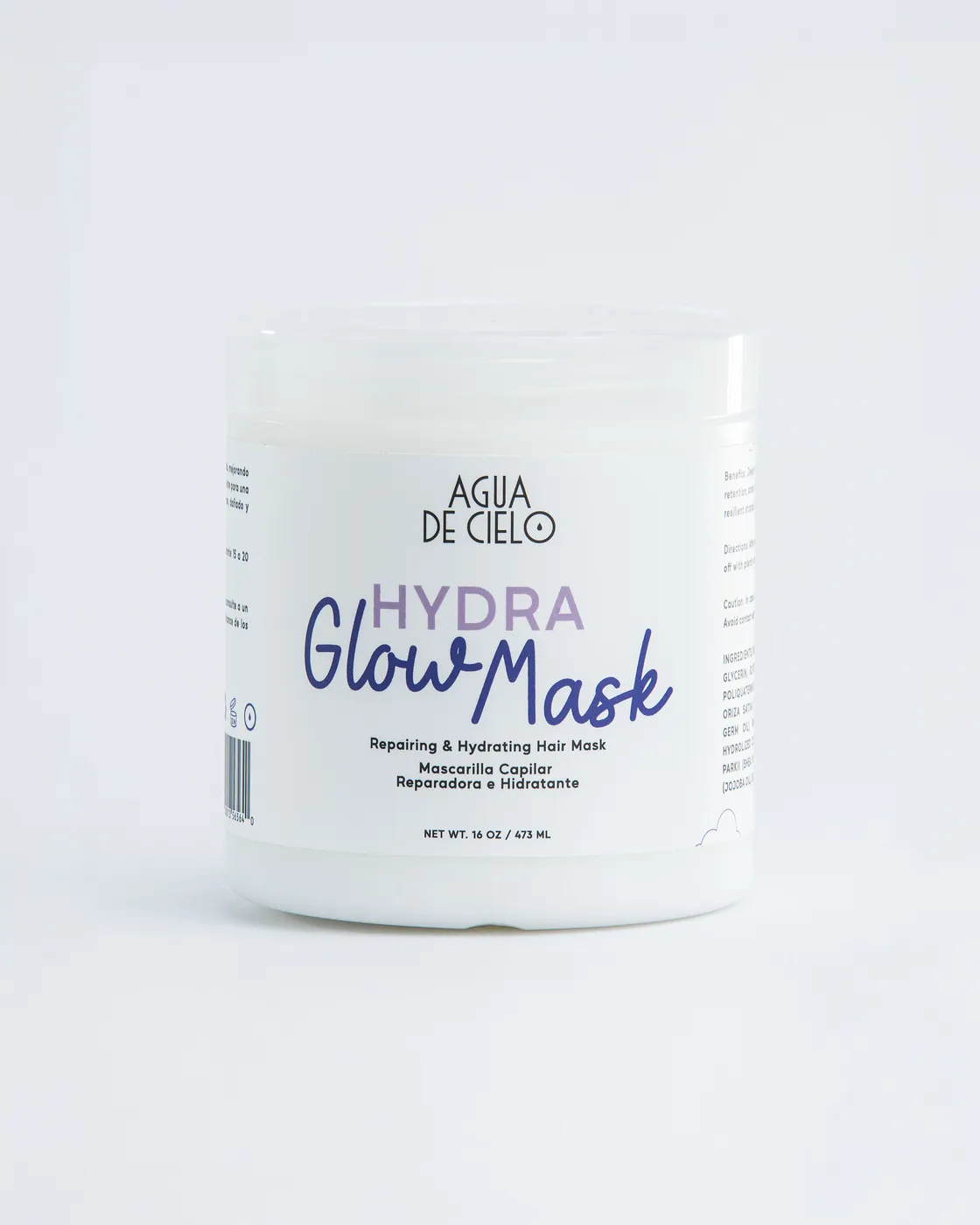 MASCARILLA HYDRA GLOW AGUA DE CIELO 16oz