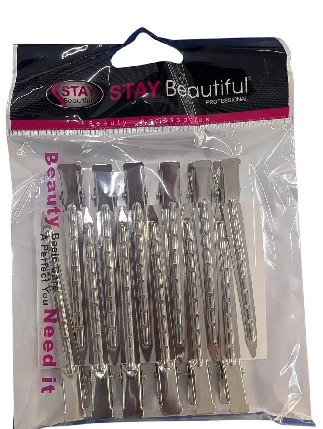 PINZAS DE CABELLO S30-008 12PCS
