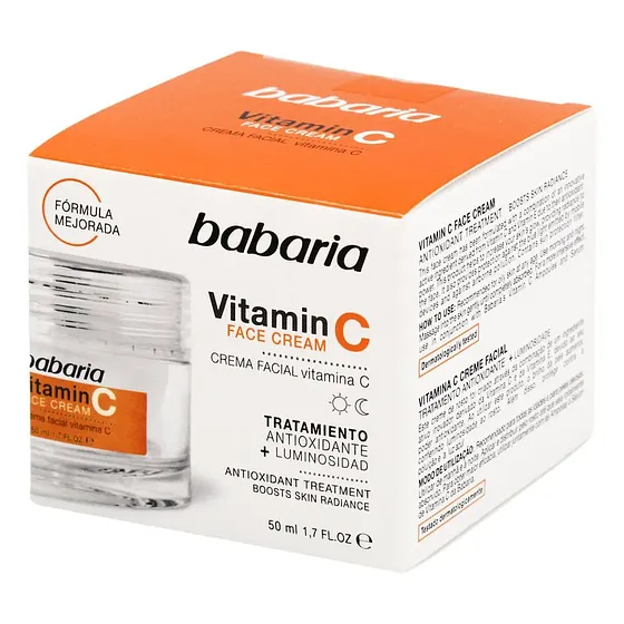 BABARIA CREMA FACIAL VIT C 50ML