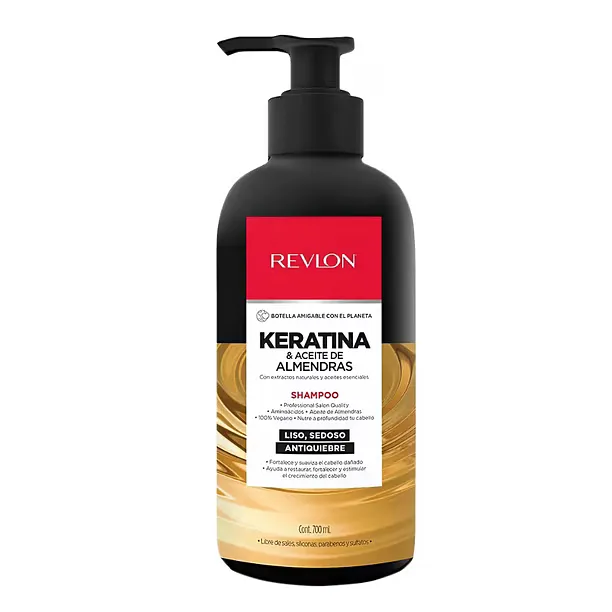 REVLON SHAMPOO KERATINA ALMENDRA 700ML