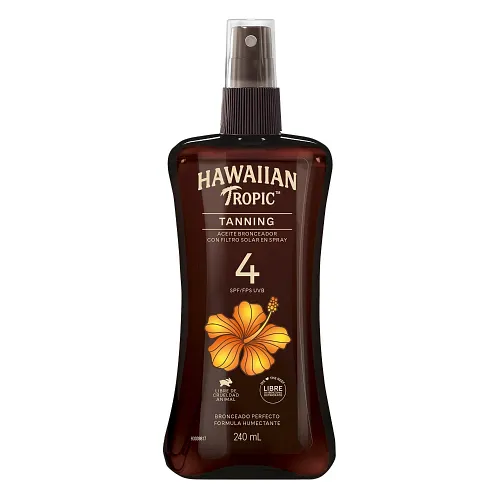 HAWAIIAN TROPIC TANNING ACEITE 4SPF