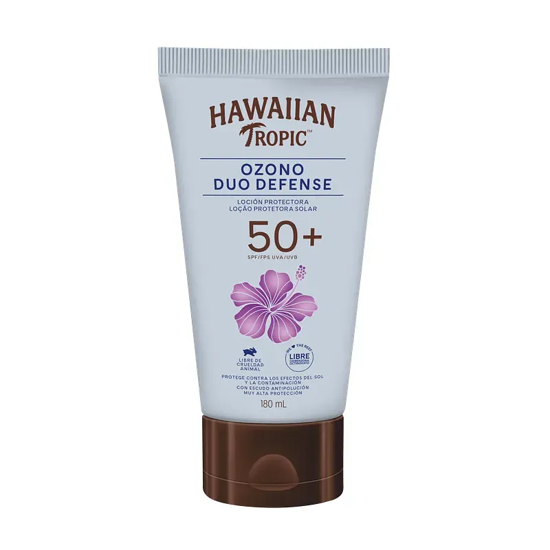 HAWAIIAN TROPIC OZONO DUO DEFENSE 50SPF 180ML