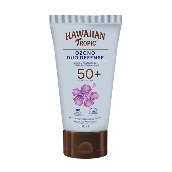 HAWAIIAN TROPIC OZONO DUO DEFENSE 50SPF 180ML