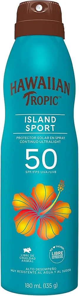 HAWAIIAN TROPIC ISLAND SPORT SPRAY SPF50 180ML