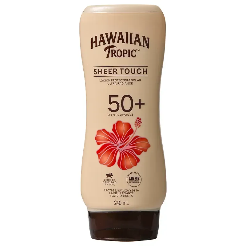 HAWAIIAN TROPIC SHEER TOUCH 50SPF 240ML