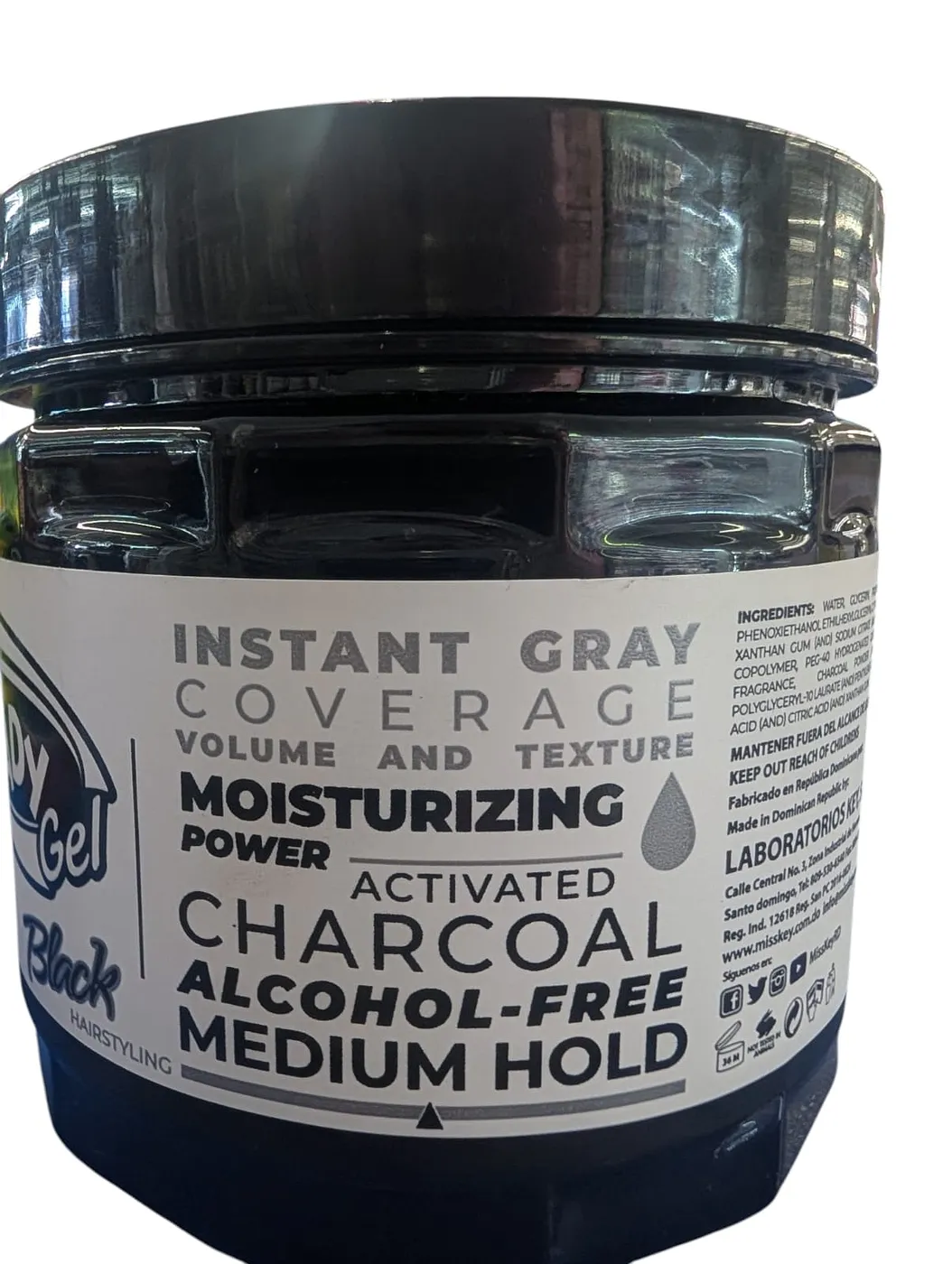 DADY GEL BLACK CUBRE CANAS 16 OZ