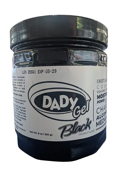 DADY GEL BLACK CUBRE CANAS 8 OZ