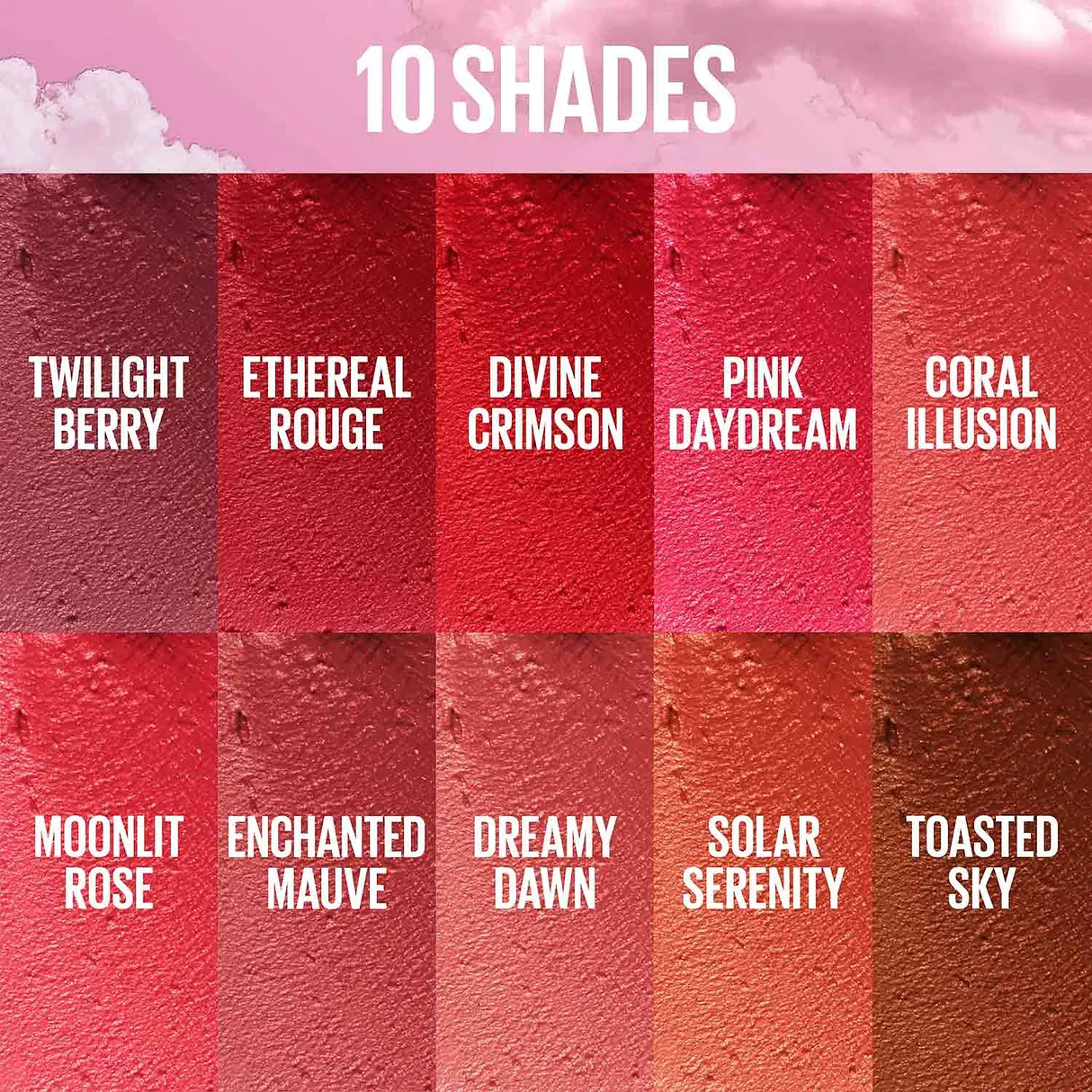 MAYBELLINE CLOUDTOPIA ETHEREAL ROUGE 0.17oz