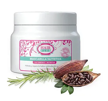 MASCARILLA NUTRITIVA HAIR PLUS 16oz