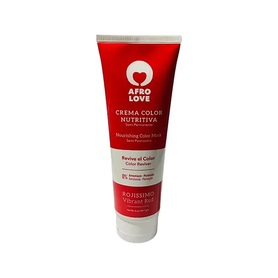 AFRO LOVE CREMA COLOR ROJISIMO 8oz