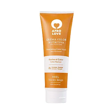 AFRO LOVE CREMA COLOR MIEL 8oz