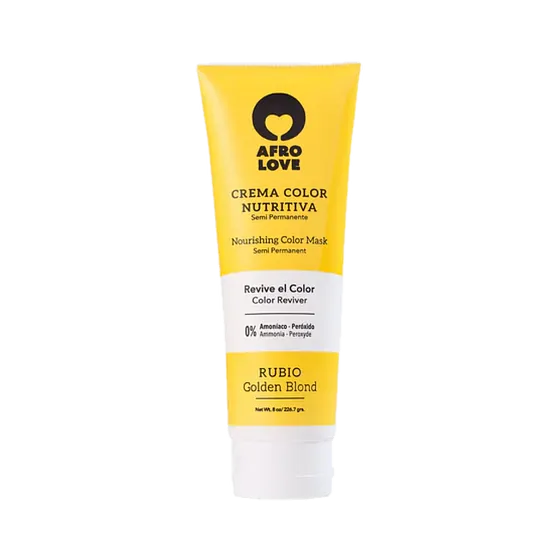 AFRO LOVE CREMA COLOR RUBIO 8oz