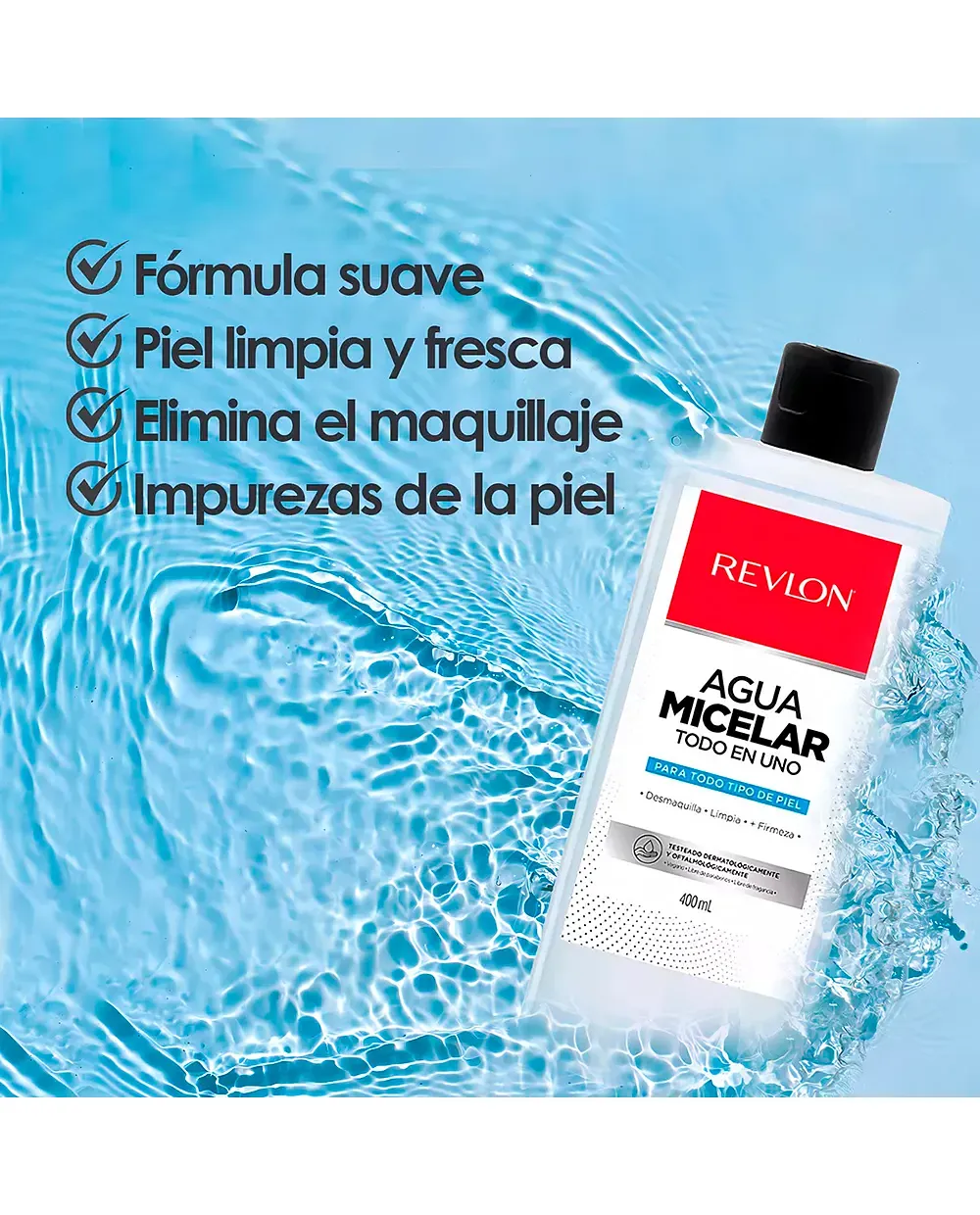 REVLON AGUA MICELAR TODO EN UNO 400 ML