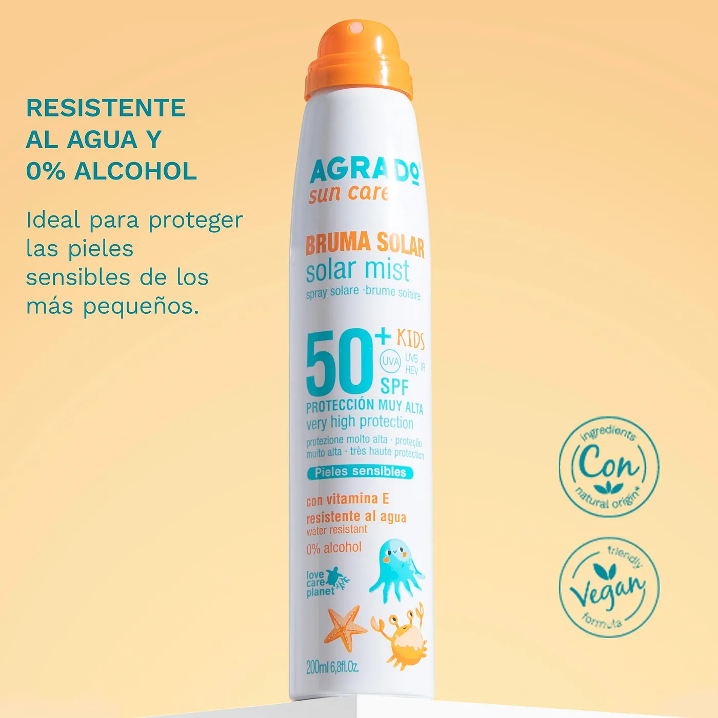 AGRADO SUN CARE BRUMA SECA KIDS 200ML