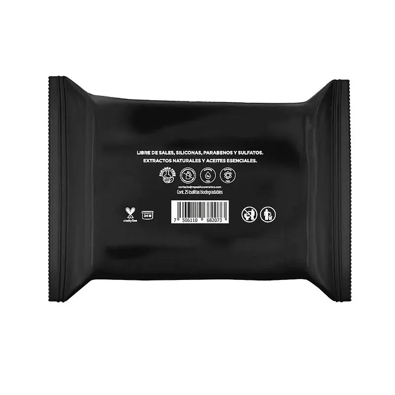 REVLON TOALLITAS DESMAQ CARBON ACTIVADO 25UND