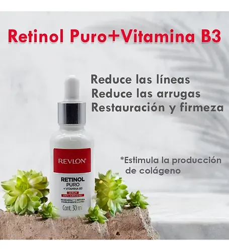 REVLON SERUM RETINOL PURO + VIT B3 30 ML