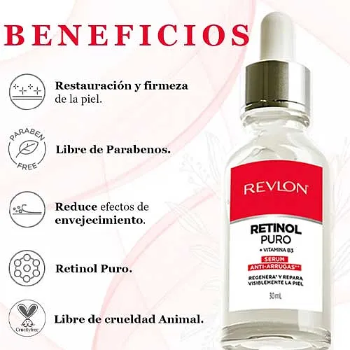 REVLON SERUM RETINOL PURO + VIT B3 30 ML