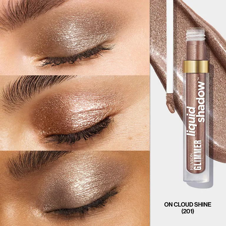 REVLON GLIMMER LIQ. EYE SHDW ON CLOUD SHINE 201