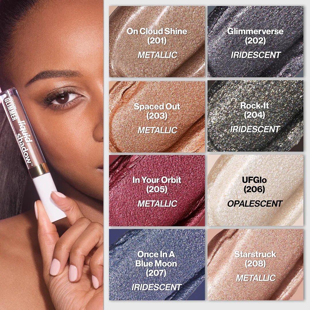 REVLON GLIMMER LIQ. EYE SHDW UFGLO 206