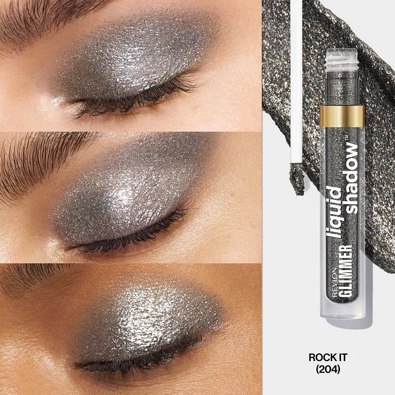 REVLON GLIMMER LIQ. EYE SHDW ROCK-IT 204