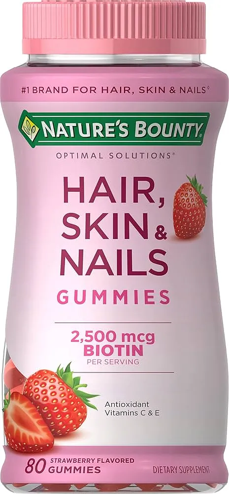 NATURE BOUNTY GUMMIES BIOTIN 80/1