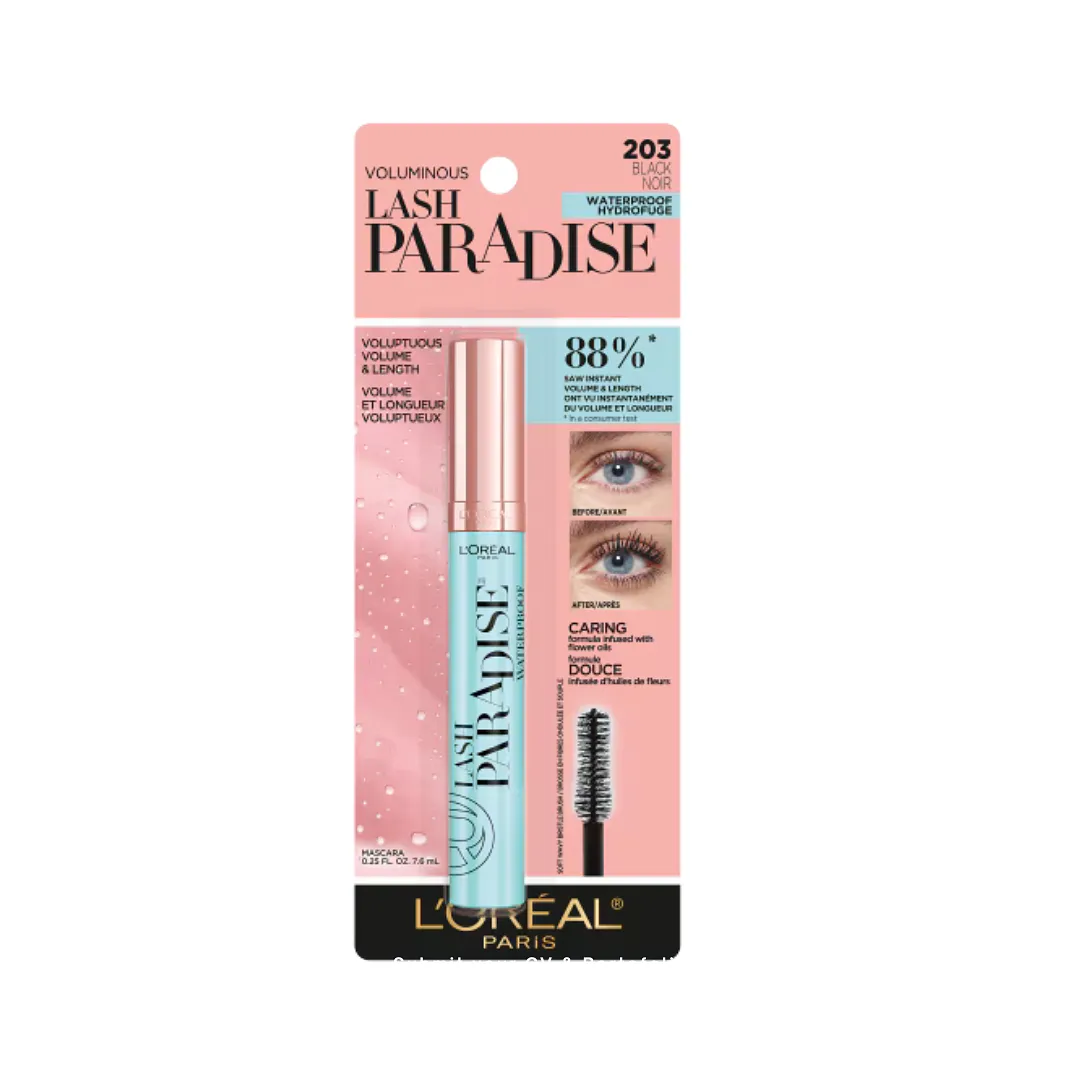 L'OREAL LASH PARADISE WTP BLACK VOL LP 203